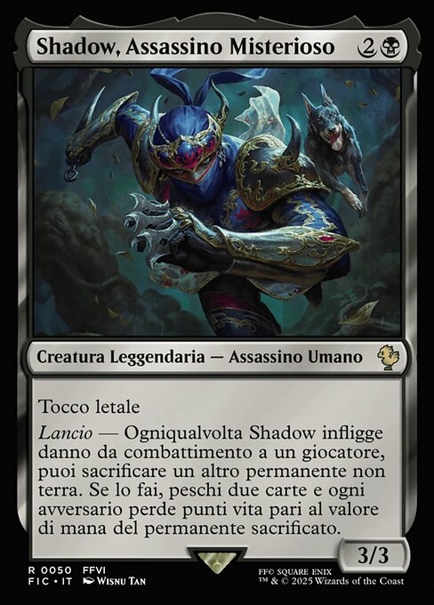 Shadow, Assassino Misterioso