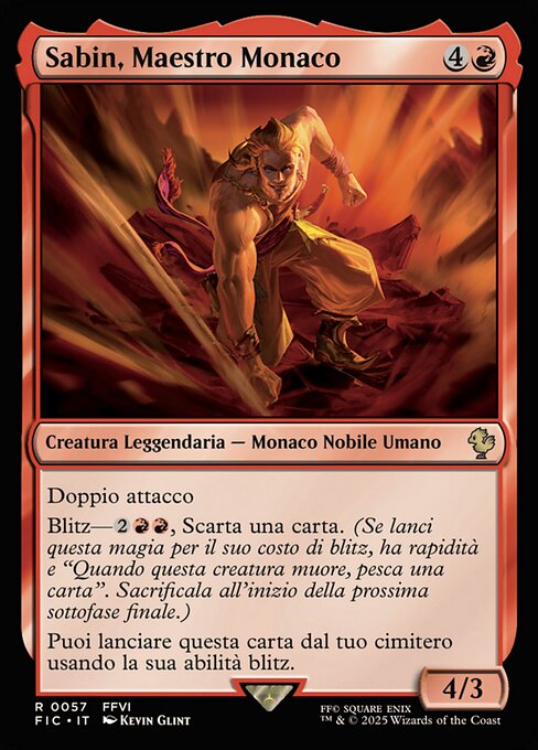 Sabin, Maestro Monaco