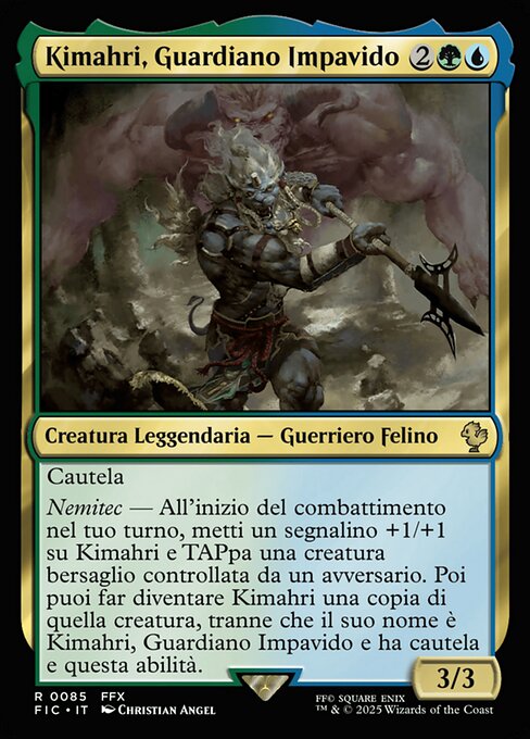 Kimahri, Guardiano Impavido