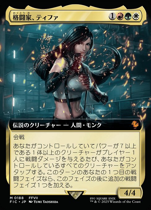 格闘家、ティファ