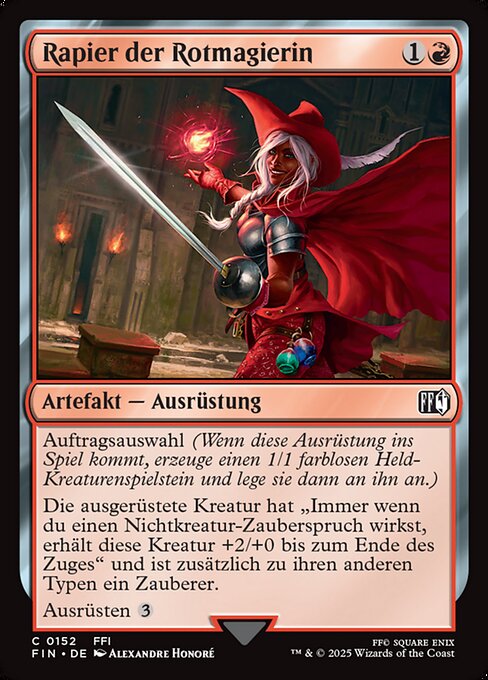 Rapier der Rotmagierin
