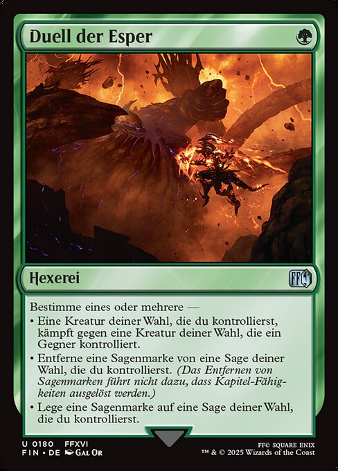 Duell der Esper