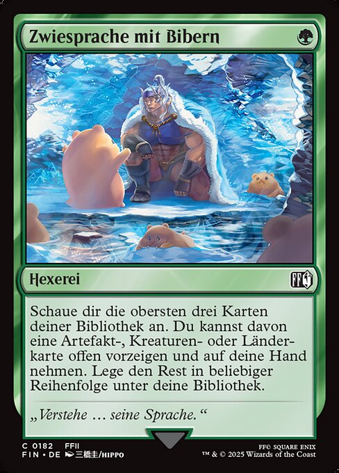 Zwiesprache mit Bibern