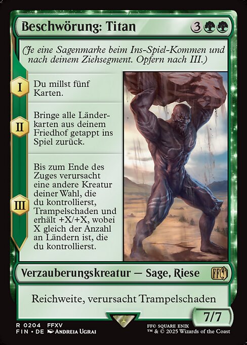 Beschwörung: Titan