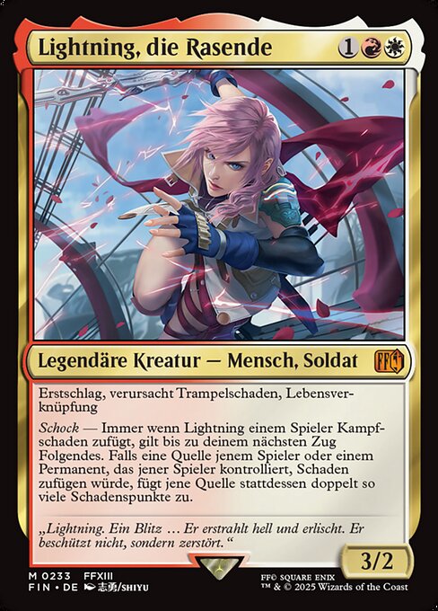 Lightning, die Rasende