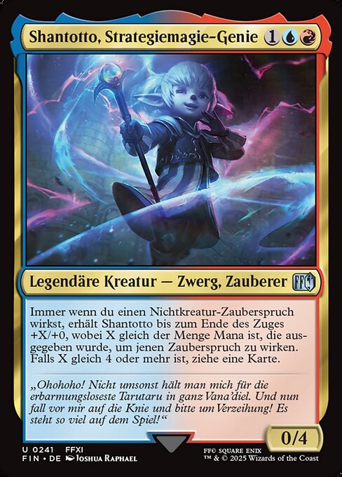 Shantotto, Strategiemagie-Genie