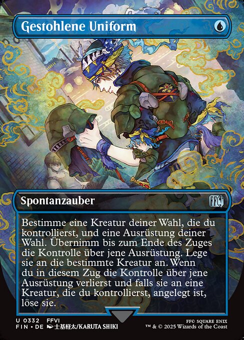 Gestohlene Uniform