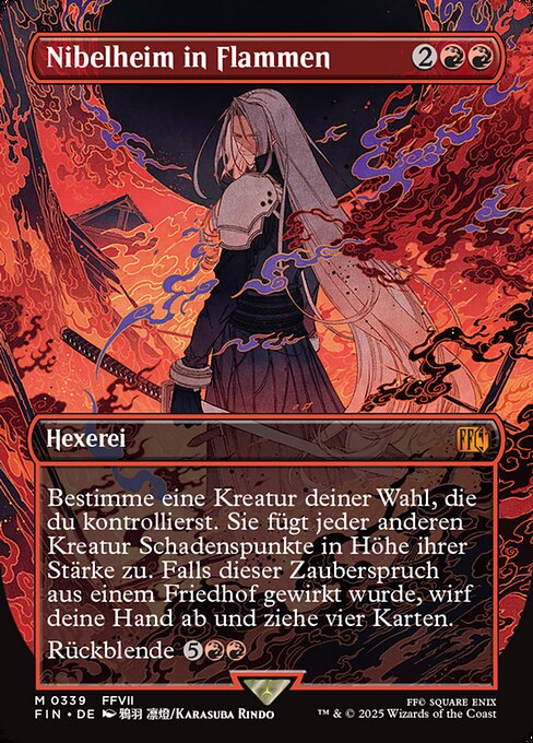 Nibelheim in Flammen