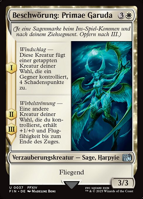 Beschwörung: Primae Garuda