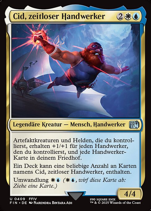 Cid, zeitloser Handwerker