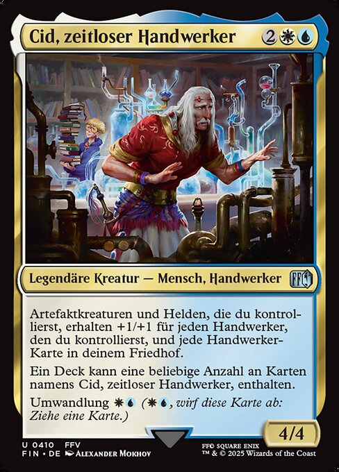 Cid, zeitloser Handwerker