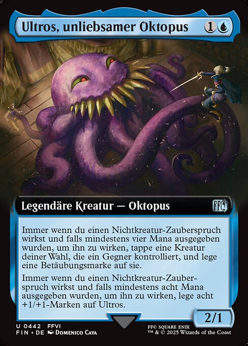 Ultros, unliebsamer Oktopus