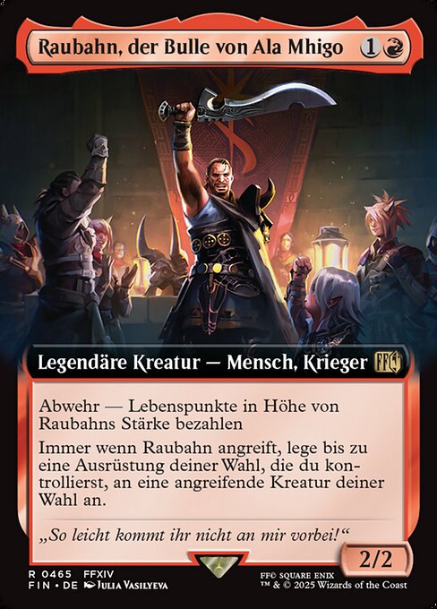 Raubahn, der Bulle von Ala Mhigo