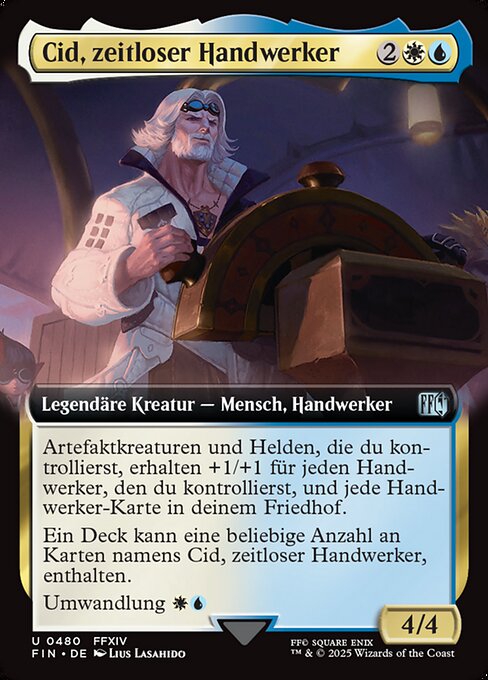 Cid, zeitloser Handwerker
