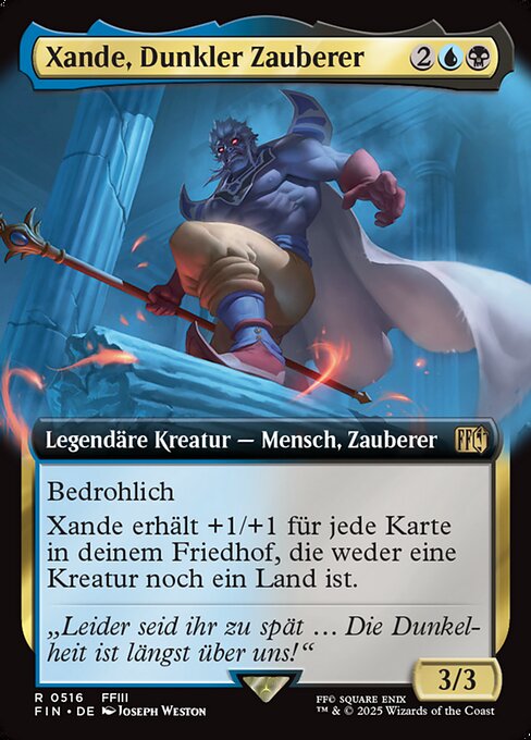 Xande, Dunkler Zauberer