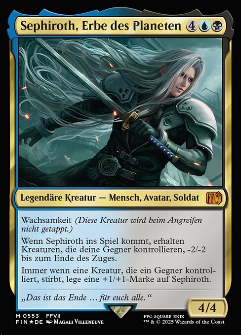 Sephiroth, Erbe des Planeten