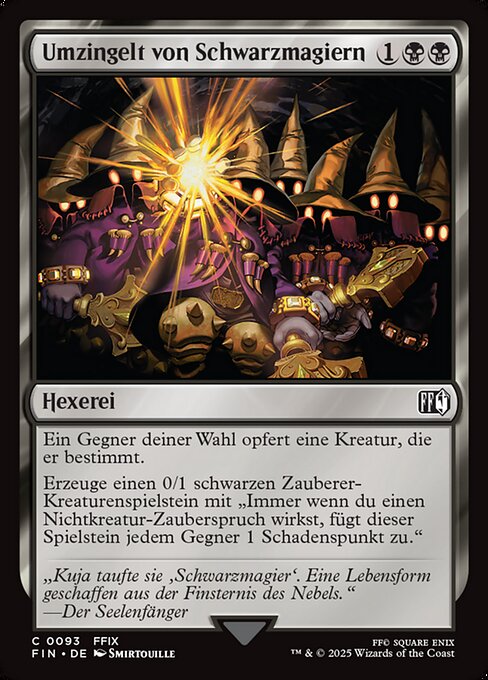 Umzingelt von Schwarzmagiern