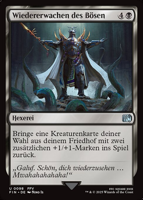 Wiedererwachen des Bösen