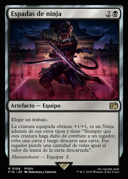 Espadas de ninja