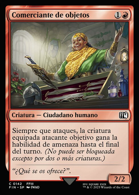 Comerciante de objetos