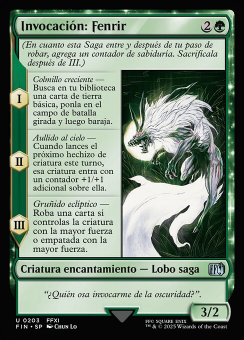 Invocación: Fenrir
