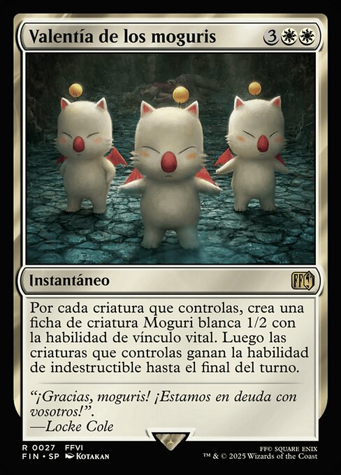 Valentía de los moguris