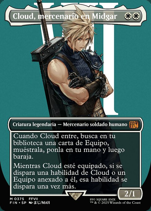Cloud, mercenario en Midgar