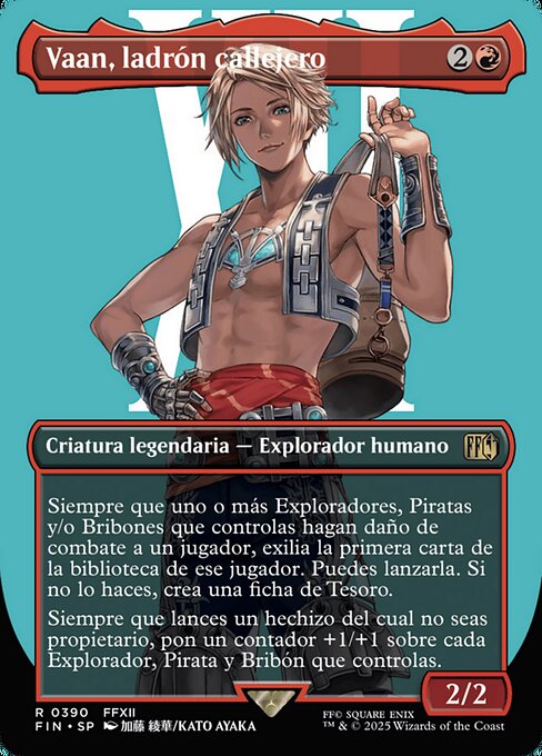 Vaan, ladrón callejero