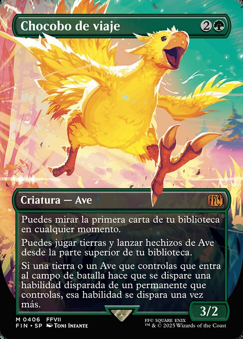 Chocobo de viaje