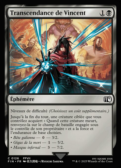 Transcendance de Vincent