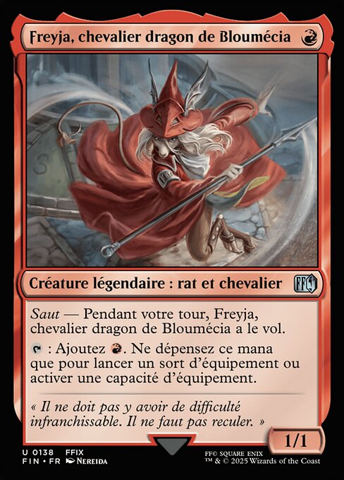 Freyja, chevalier dragon de Bloumécia