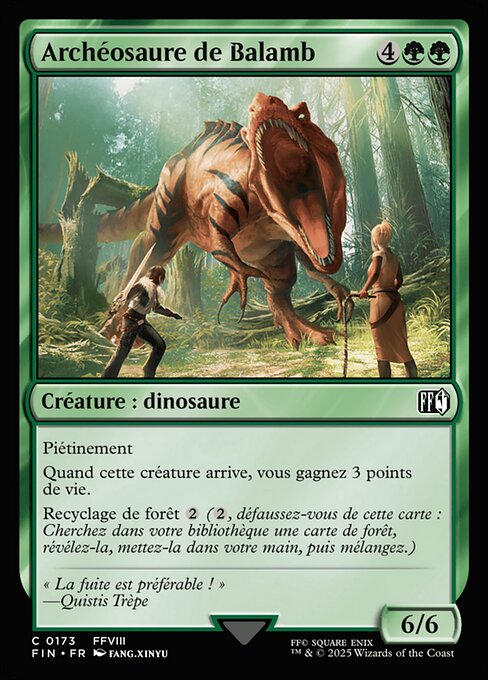 Archéosaure de Balamb