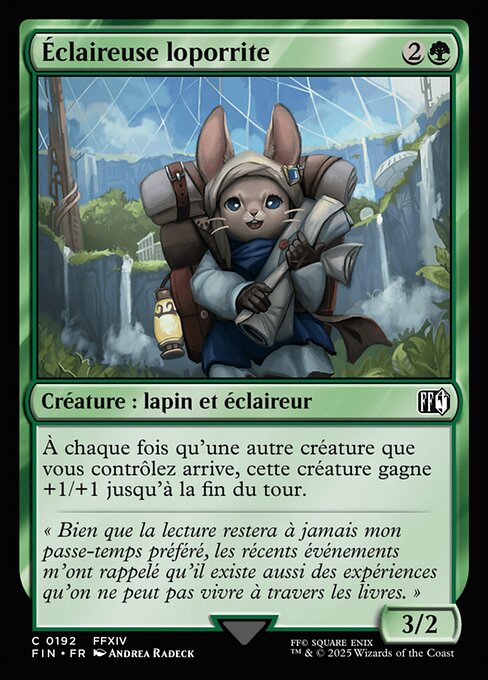 Éclaireuse loporrite