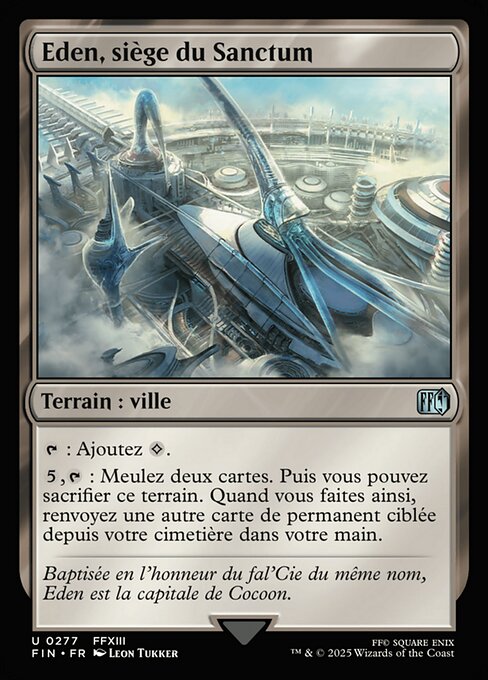 Eden, siège du Sanctum