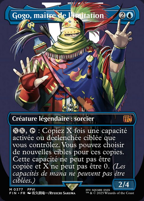 Gogo, maître de l'imitation