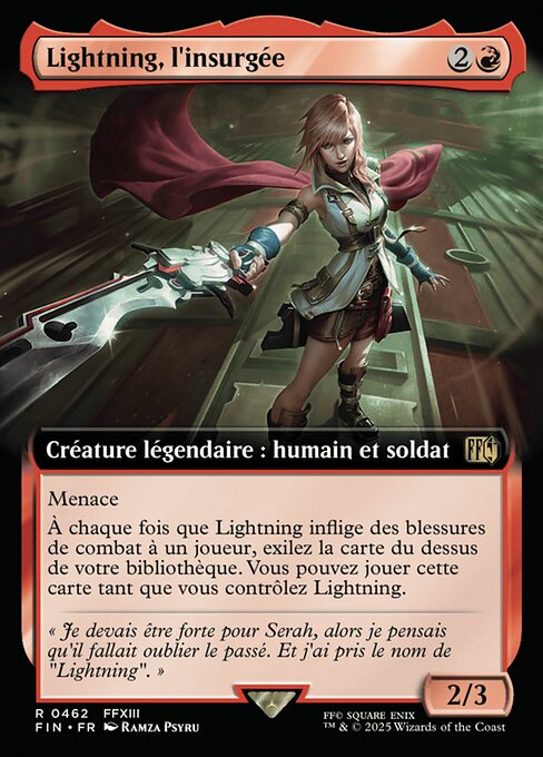Lightning, l'insurgée