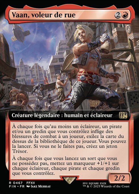Vaan, voleur de rue