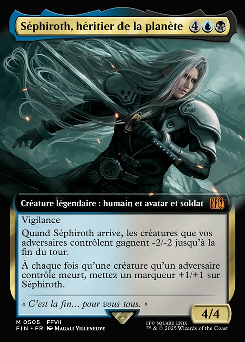 Séphiroth, héritier de la planète