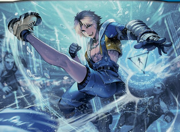 Tidus, vedette de blitzball