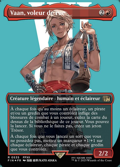 Vaan, voleur de rue