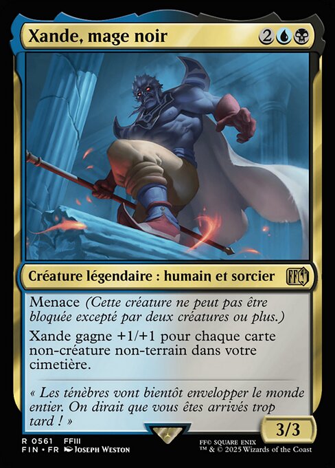 Xande, mage noir