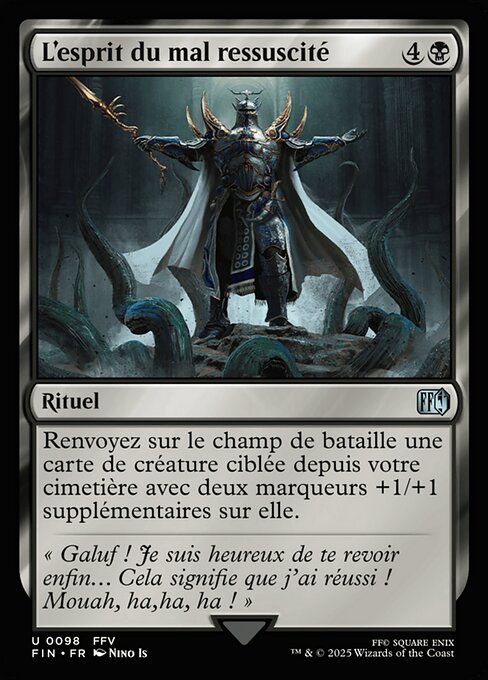 L'esprit du mal ressuscité