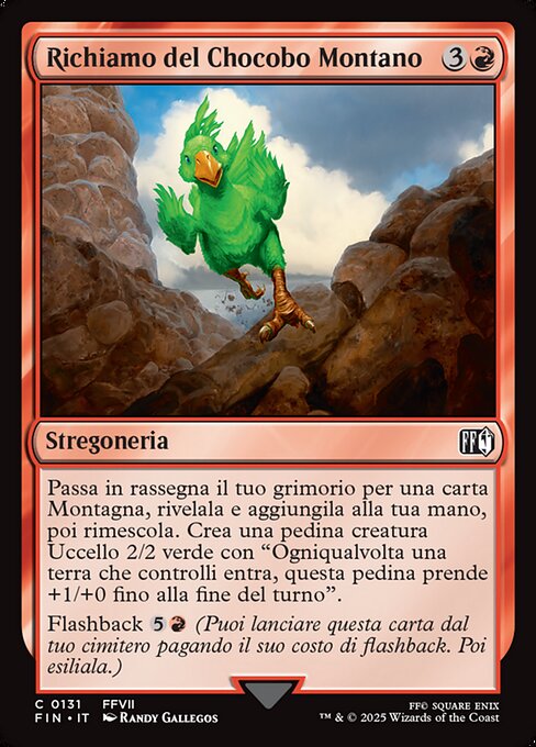 Richiamo del Chocobo Montano