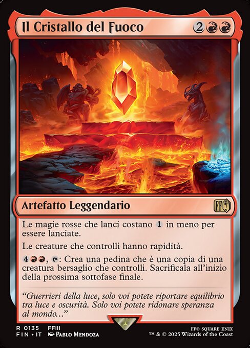 Il Cristallo del Fuoco