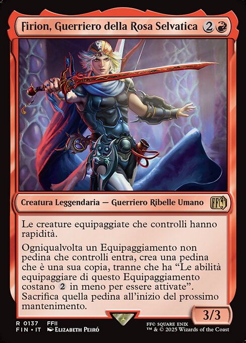 Firion, Guerriero della Rosa Selvatica