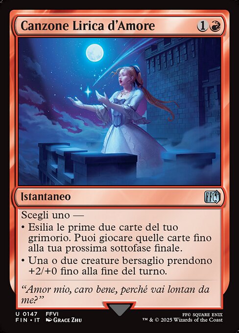 Canzone Lirica d'Amore