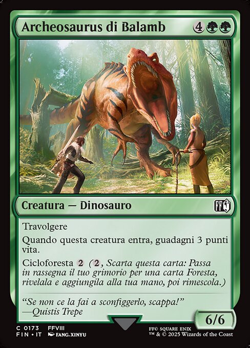 Archeosaurus di Balamb