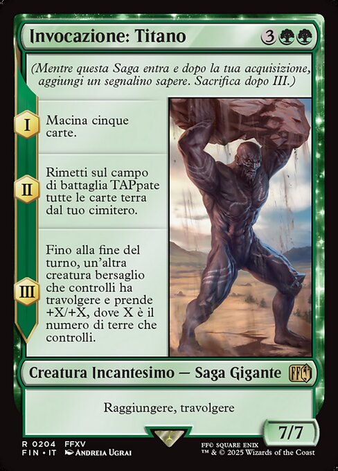 Invocazione: Titano