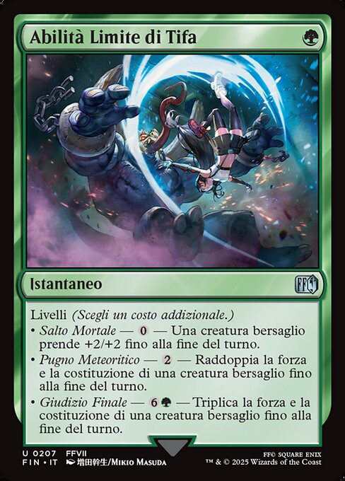 Abilità Limite di Tifa