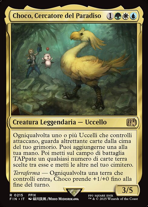 Choco, Cercatore del Paradiso